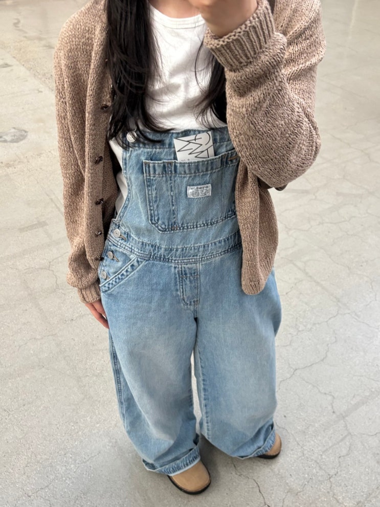  【Levi's】 리바이스 오버롤 팬츠 와이드 데님 멜빵바지 추천