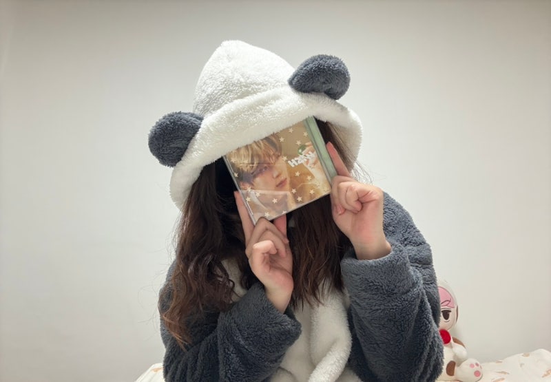 후지나가 사쿠야 GU 판다잠옷