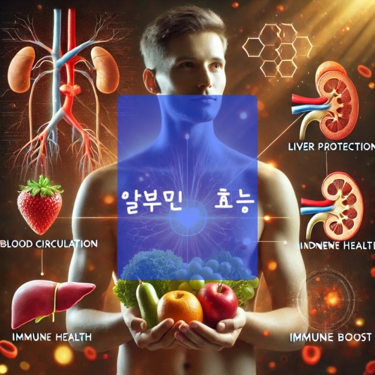  알부민 효능 총정리! 혈액·간 건강을 위한 필수 단백질