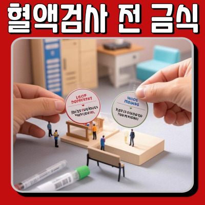 금식 안 하면 검사 결과가 달라질까? 혈액검사 전 필독!