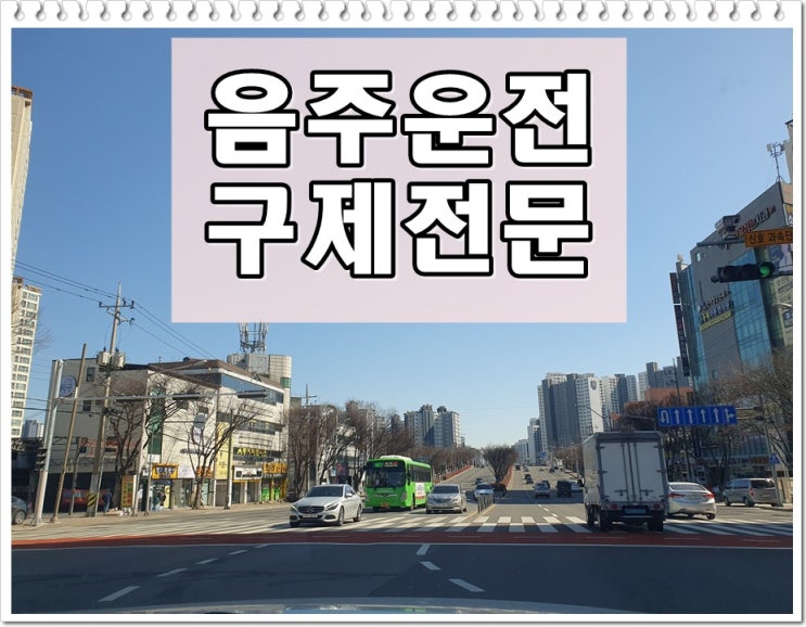  제주 행정사 음주운전 단속은 주야 따로 없기에