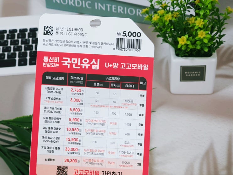  다이소 선불유심 온라인 개통 방법 총정리