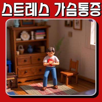스트레스로 인한 가슴 통증, 위험할 수도 있습니다!