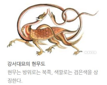 [고구려/벽화] 강서대묘의 사신도