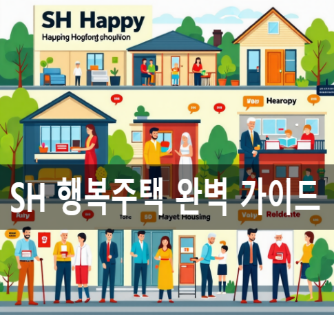  "SH 행복주택 완벽 가이드 – 청년·신혼부부·사회초년생을 위한 합리적 선택!"
