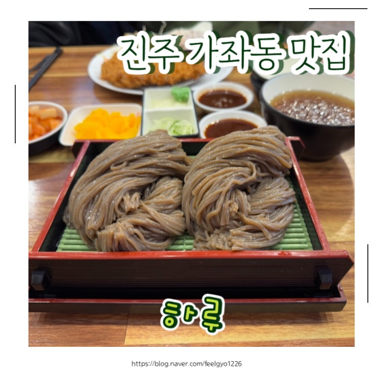  진주 가좌동밥집 경상대정문 돈가스 맛집 하루