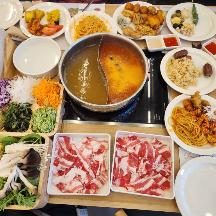  양주 샤브올데이 솔직 후기! 신선한 재료 가득한 샤브샤브 무한리필 맛집!