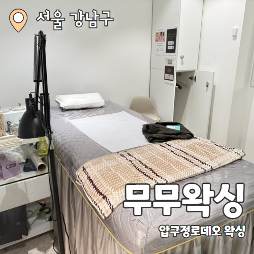  무무왁싱 청담본점 : 왁싱에 진심인 깔끔한 압구정브라질리언왁싱 추천 후기