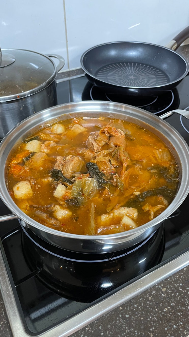 성정동 대안식당 맑고 칼칼한 국물 김치찌개 포장 / 천안식후감