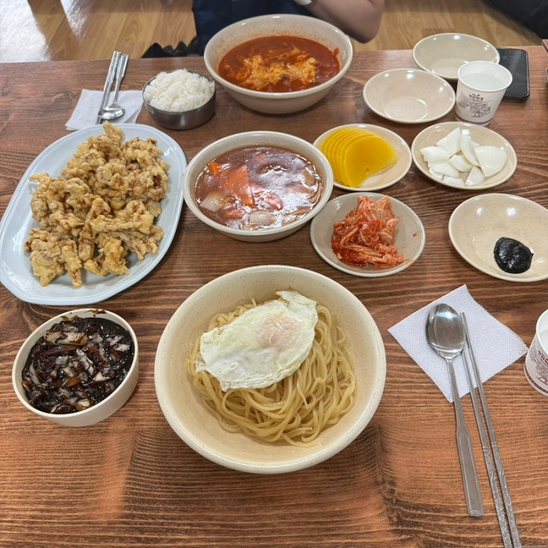 인천대공원 장수동 노포 중식 맛집 장수원 간짜장 탕수육 필수!
