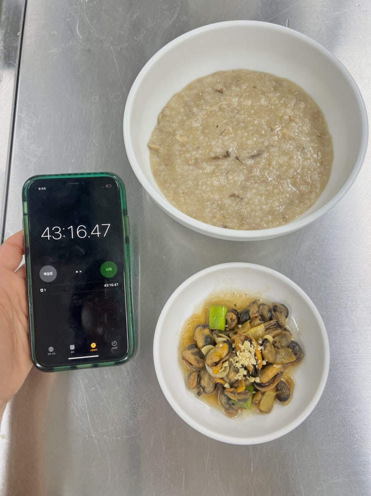  한식조리기능사 실기 학원 1~10회차 메뉴 수업 후기