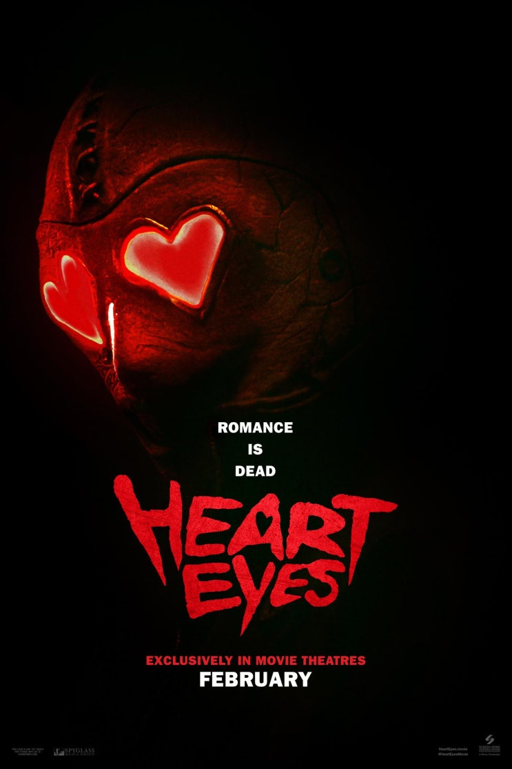  영화 하트 아이즈 (Heart Eyes,2025) 발렌타인데이에는 어떤 커플도 안전하지 않다! 잔혹 로맨틱호러 슬래셔무비 (줄거리&예고편)