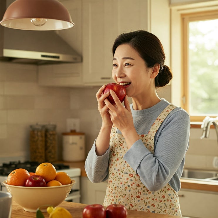  쭈글쭈글한 사과 살리는 법  싱싱하게 되돌리는 초간단 꿀팁!