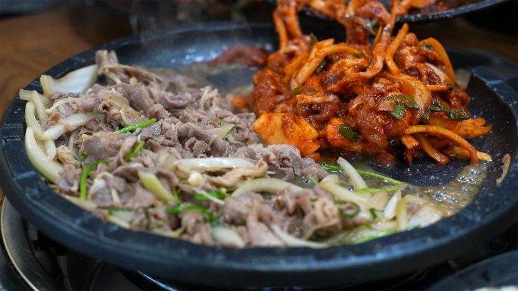  전남 장흥 주차장 넓은 오리 코스요리 맛집 - 탐진강오리