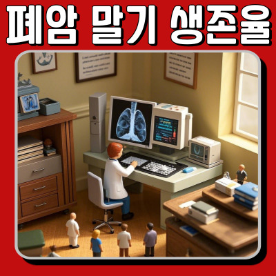 폐암 초기 vs 말기 증상 차이점, 진단과 생존율 총정리