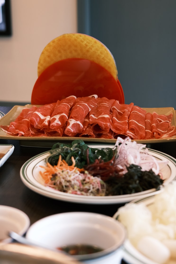  일산동구 메밀당 풍동직영점 월남쌈 샤브샤브 존맛탱 주차