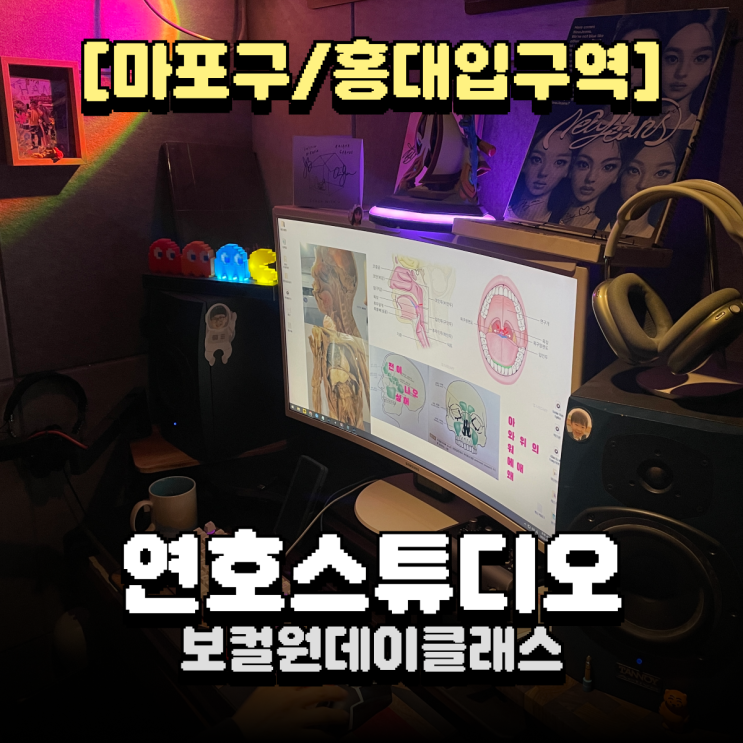  홍대보컬학원 연호스튜디오 원데이 보컬 레슨 후기 (노래방에서 목 그만 아프고 싶다..)