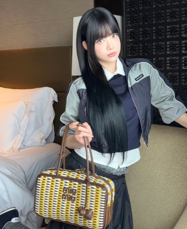  동탄호수공원 미용실이 좋아하는 몽환적인 분위기의 풀뱅+매직 스트레이트 조합