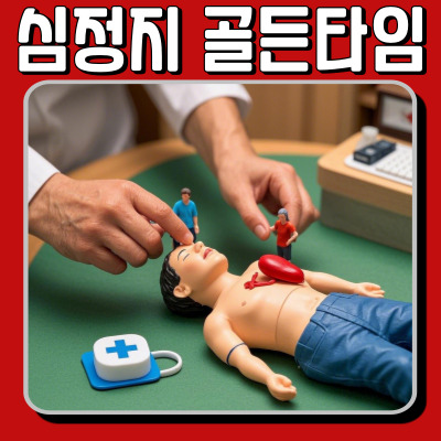 심정지란? 정확한 뜻과 10분 내 응급처치의 중요성