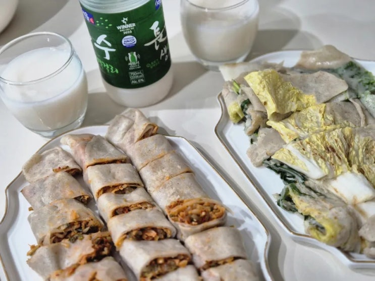  고소하고 맛있는 영월메밀전병을 택배로 간편하게 즐기세요! 예미분식 메밀전병과 메밀부치기 택배