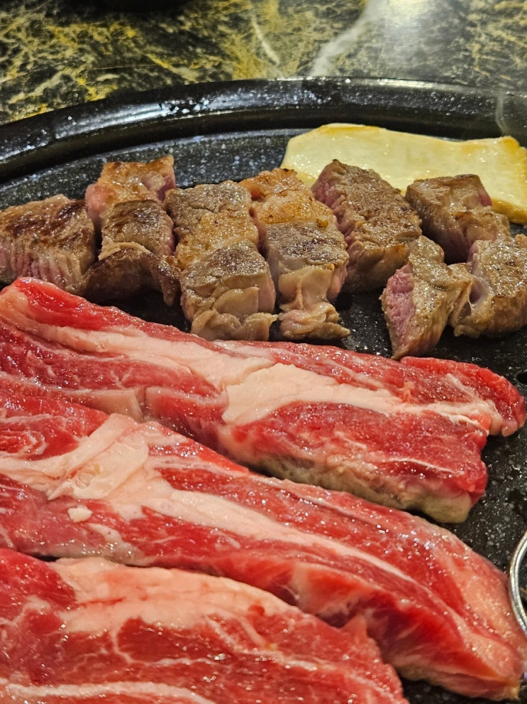  안산초지동맛집 소고기, 돼지고기 무한리필 회식의 달인 초지점