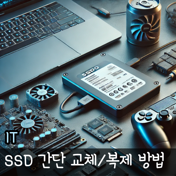  컴퓨터 SSD 교체 방법, 노트북 PC 간단 복제