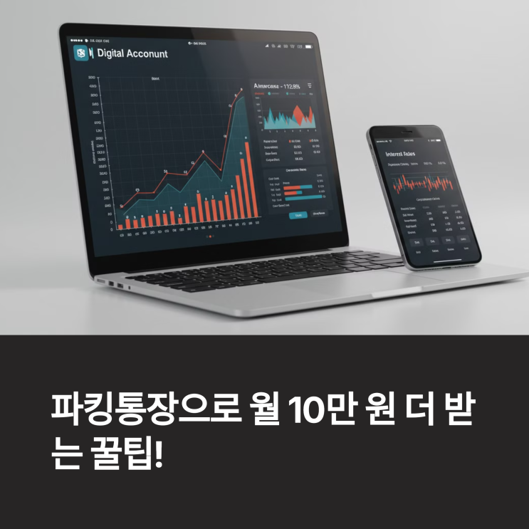  파킹통장으로 월 10만 원 더 받는 꿀팁!