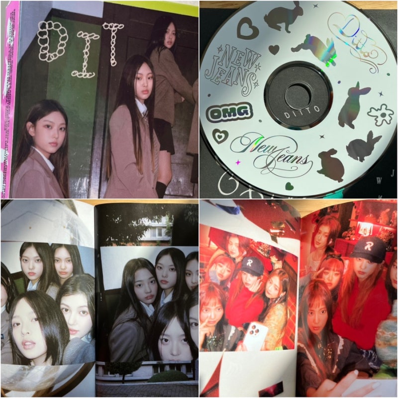 NewJeans OMG Album Unboxing & Purchase Review (Message Card, NewJeans Version / Ditto)