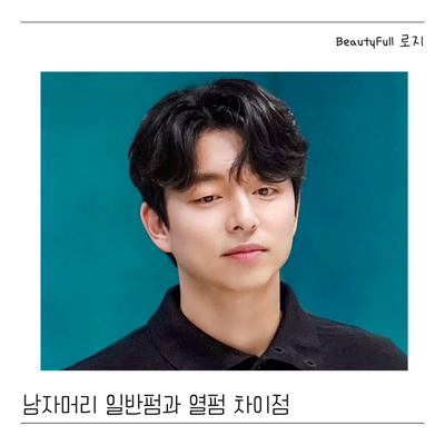  남자 펌 스타일 추천. 일반펌과 열펌의 차이점 알아보기