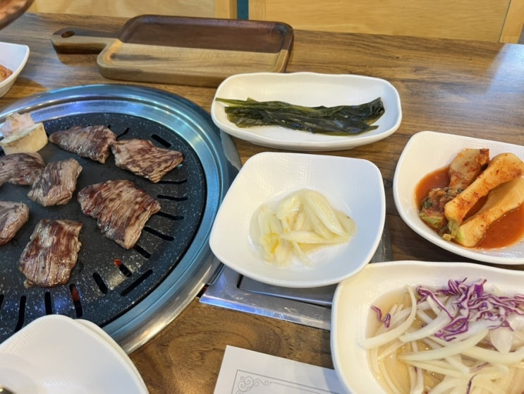  신탄진 맛집 '가화정' – 부드러운 소고기 안창살과 찰떡 궁합 된장찌개!