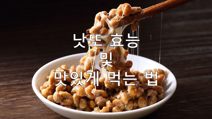  낫또란 무엇인가?