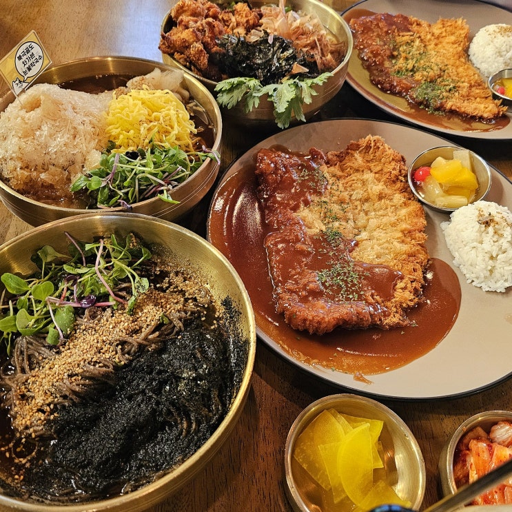  울산 삼산 맛집 추천 업스퀘어 근처 아이와 식당 오리엔탈무거면옥