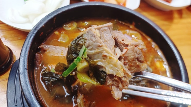  기본 베이스부터 특별한 기흥구 마북동 맛집 해천옥설렁탕