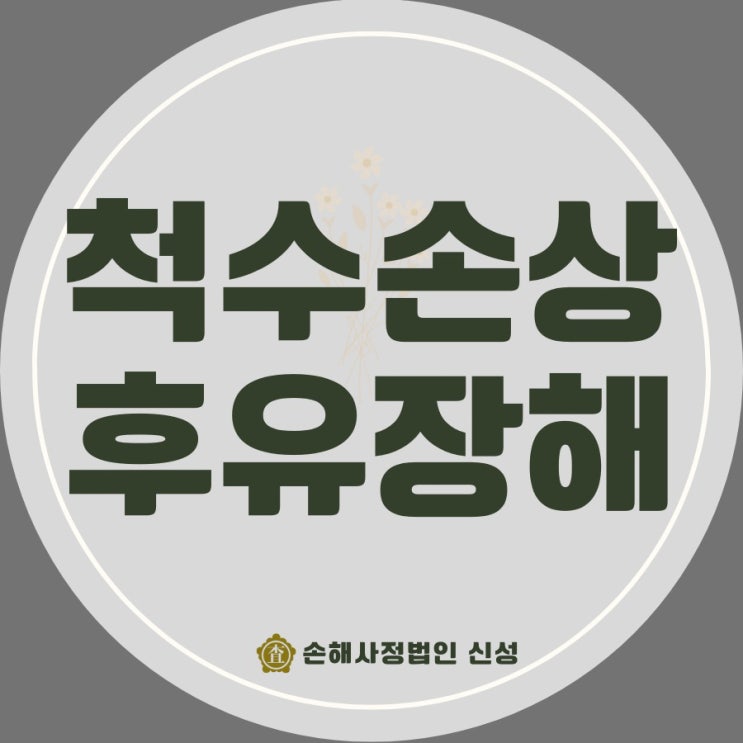  척수손상 후유장해 진단금, 전문가가 제시하는 보험금 전략