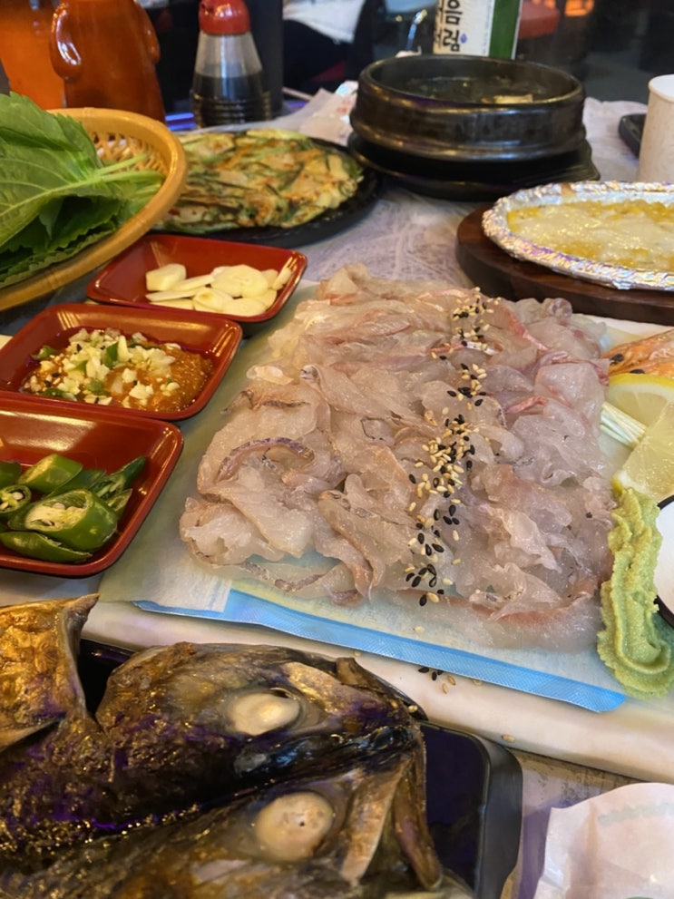  가성비 좋은 군산 횟집 선주네포차 수송동맛집 술이 술술 들어가는 세꼬시한상 가성비 좋은 뼈매운탕 선주네포차메뉴추천