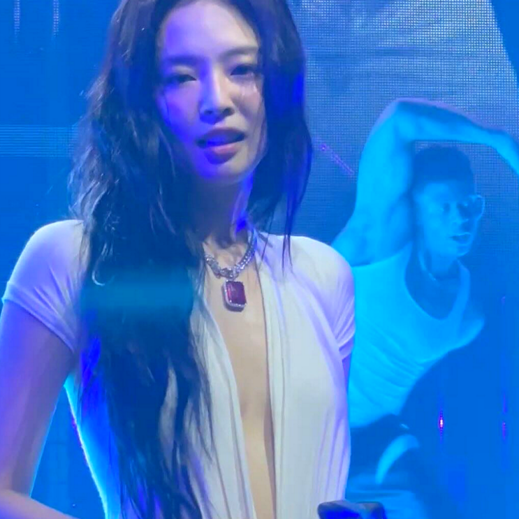 <b>제니 노출</b> LA 콘서트 의상 극과극 반응 나오는 이유