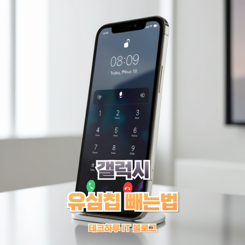 갤럭시 유심칩 빼는법 및 인식 오류 원인