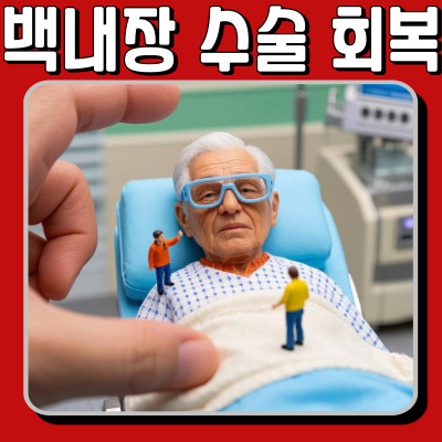 백내장 수술 회복 관리방법 및 필수 정보