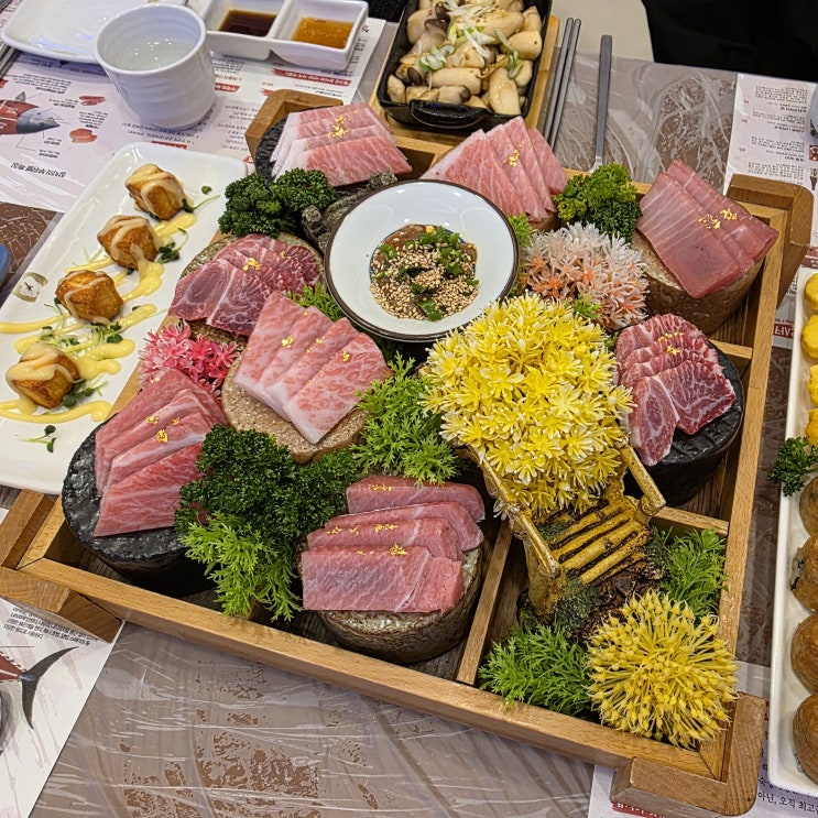  전주 신시가지 프라이빗한 참치집 오사카숙성참치