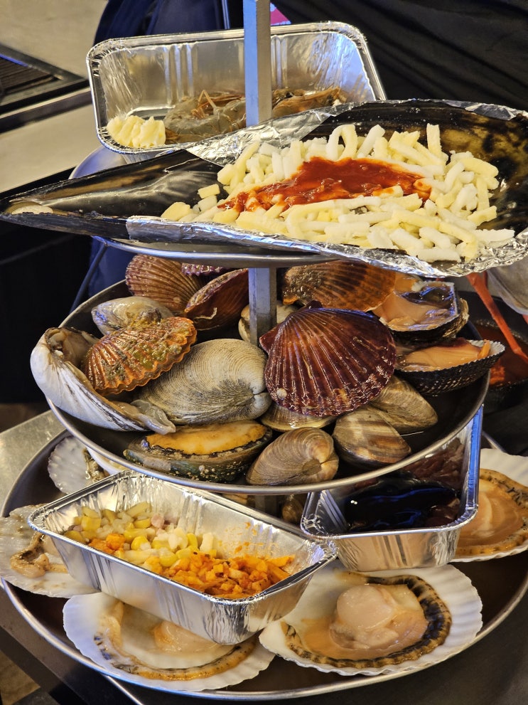  포항 영일대 조개구이 찐맛집 '마당집'