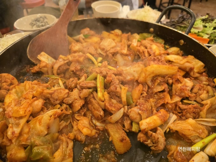  연천 전곡맛집 전곡역 춘천골닭갈비 야채곱창