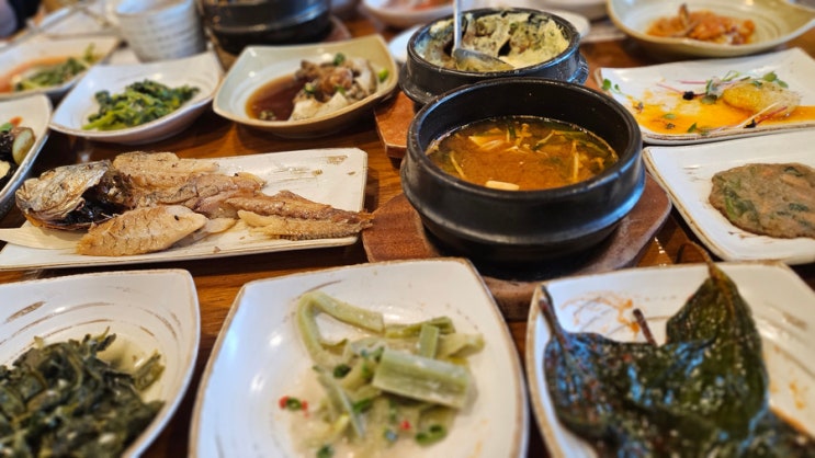  [광명 맛집] "가마솥밥상 철산본점"- 가마솥밥상(보쌈) 정식이 좀 더 나았음!