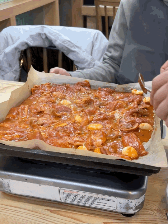  청주 • 빨간양념불고기 로컬맛집, 흥덕구 백로식당 본점