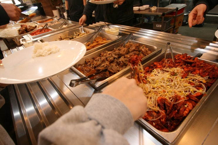  명진닭갈비 한식뷔페 도봉구 창동 9천원 점심 맛집