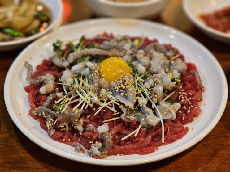  [서울/종로] 광장시장 육회 맛집 진주육회