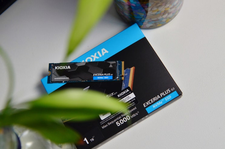  안정성과 속도 잡은 키오시아 EXCERIA PLUS G3 M.2 NVME SSD