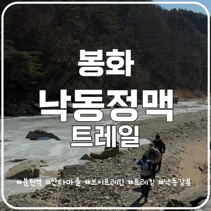 봉화 낙동정맥 트레일 승부역에서 분천역까지 낙동정맥 트레킹 봉화 낙동정맥 트레일 승부역에서 분천역까지 낙동정맥 트레킹