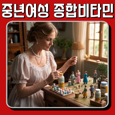 40~50대 여성을 위한 필수 영양소! 올바른 종합 비타민 고르는 법