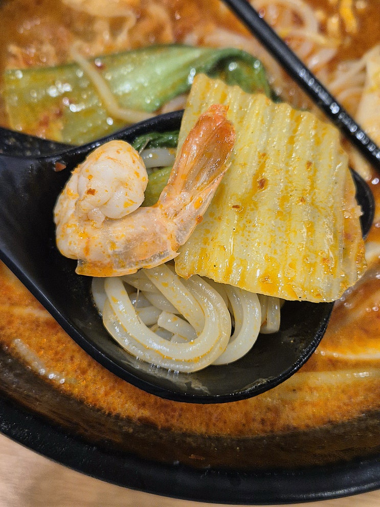  신선한 재료로 만드는 해운대 마린시티 마라탕 마라섬 마린시티점