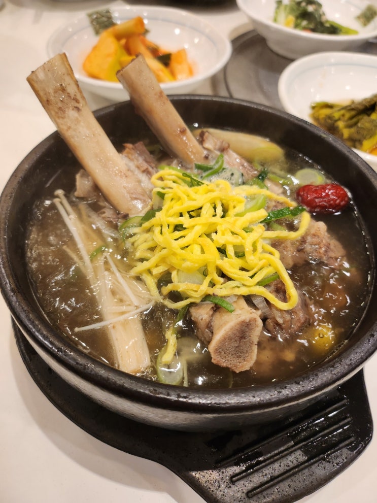  화성시 융건릉 갈비탕 맛집 색동면옥